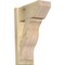 Ekena Millwork Funston Slat Rough Sawn Outlooker, Douglas Fir, 8"W x 16"D x 24"H OUT08X16X24FST06RDF - alternate 1